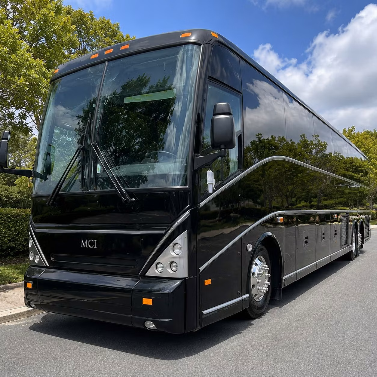 56 passenger charter bus
