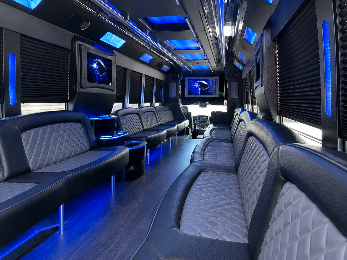 san ramon prom party bus rentals for california high school and monte vista high school groups
