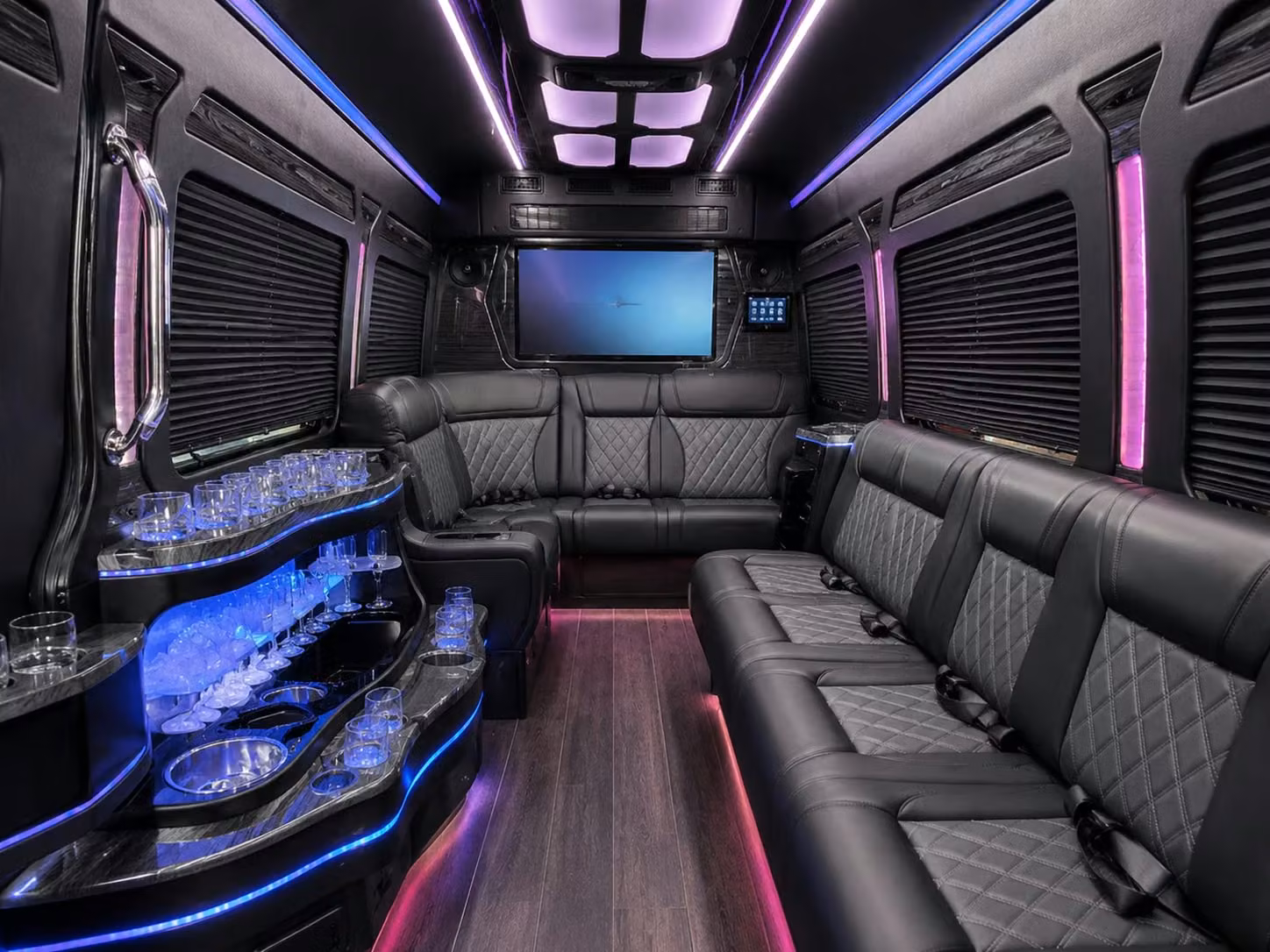 sprinter limousine inside